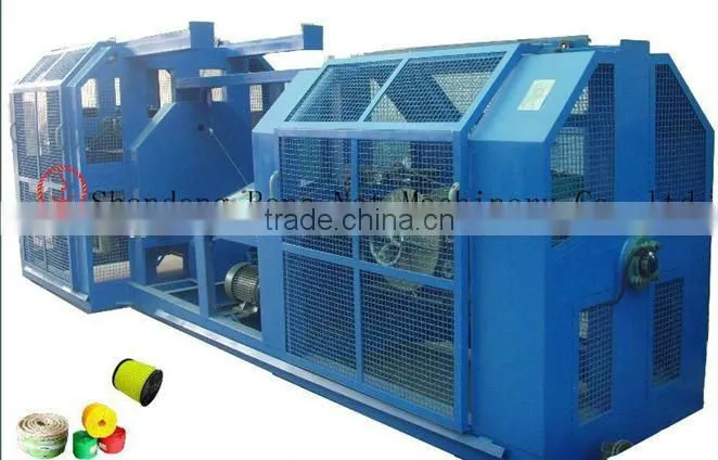 Rope Net advanced version 3 strands plastic twisted rope machine for sale mobile phone:0086 15163879588 email:alice@ropeking.com