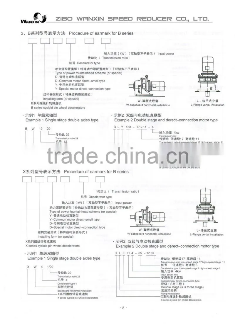 Cycloidal speed reducer,geared motor,gear motor,motor reducer,gearbox motor