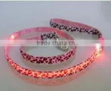 Hot selling Leopard pattern harness climbing harness nylon dog harness