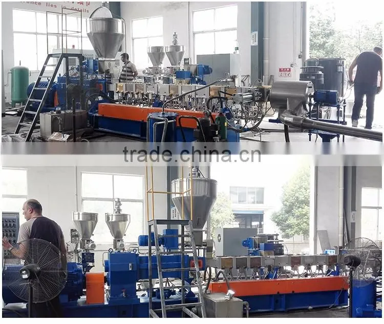 Plastic Extruder Machine For Wood Plastic Composite Pellets/Planetary Extruder for Rigid PVC Films Production Line