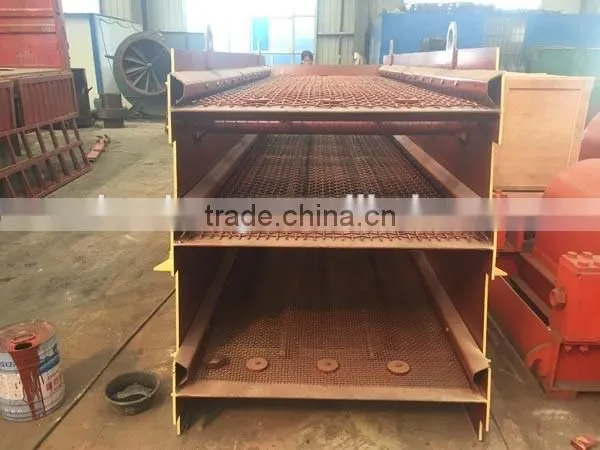 3 decks vibrating screen, Screening Machine for selecting stone