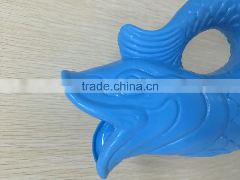 OEM Blow Molding plastic fish drinking water cup,fish wine glass