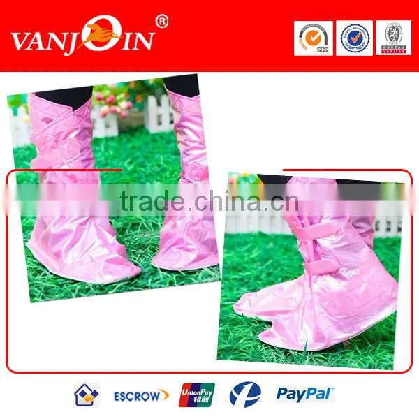 Fashion White Zippered Nonslip Rainproof Flodable Reusable Short Covers