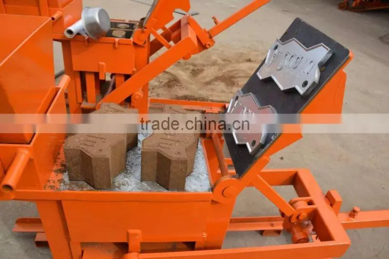 Popular manual clay brick machine