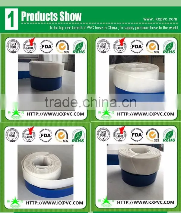 flexible and soft PE layflat hose from China manufaturers