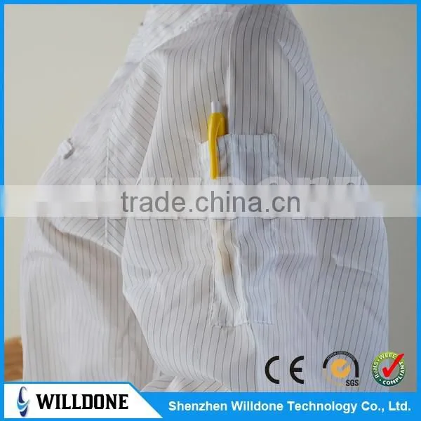 2017 Popular Cleanroom ESD Antistatic Clothes