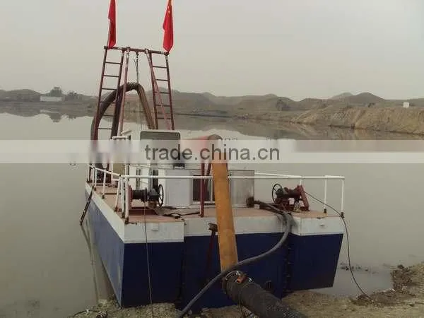 river sand dredging boat In accordance with the international boat building standard