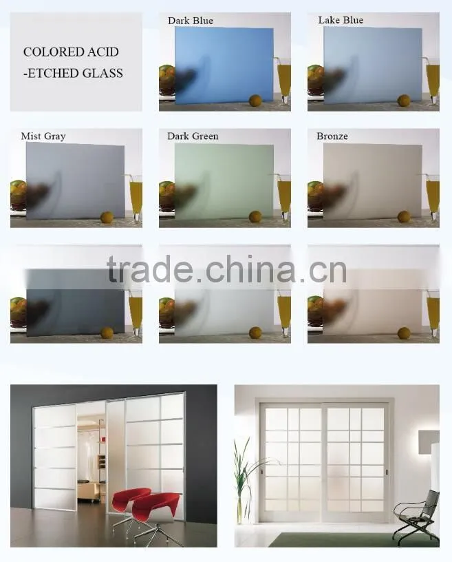 Safety Tempered Laminated Glass Sheet Insulated Glass Window Door for Building Glass