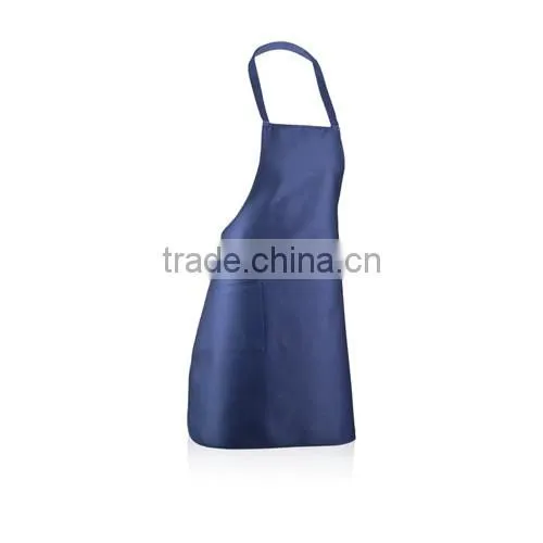 fashion polyester material kitchen apron with front pocket