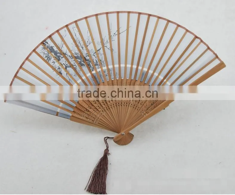 chinese traditional fashion summer foldable bamboo fan