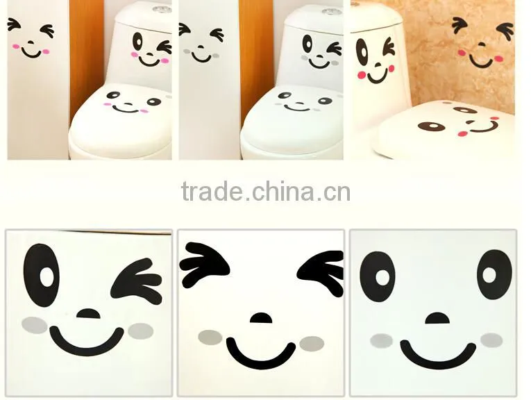 Q093 wholeale creative decoration sticker toilet seat