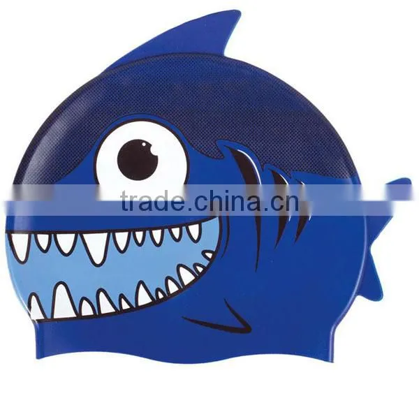 Fashion animal print 100% food grade silicone caps for kids