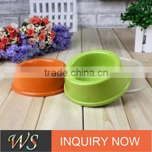 Eco-friendly Bamboo Fiber Dog Food Dishes & Water Bowls