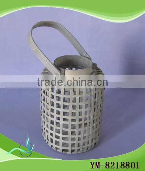 Wooden Candle Lantern For Garden