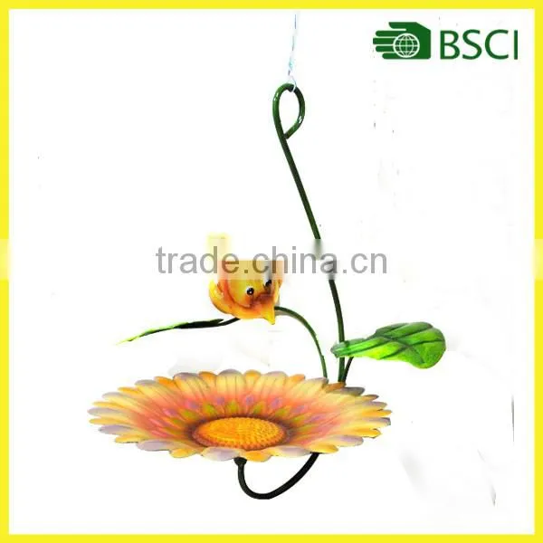 Handmade Craft From Waster Material Window Bird Feeder Metal Wholesale