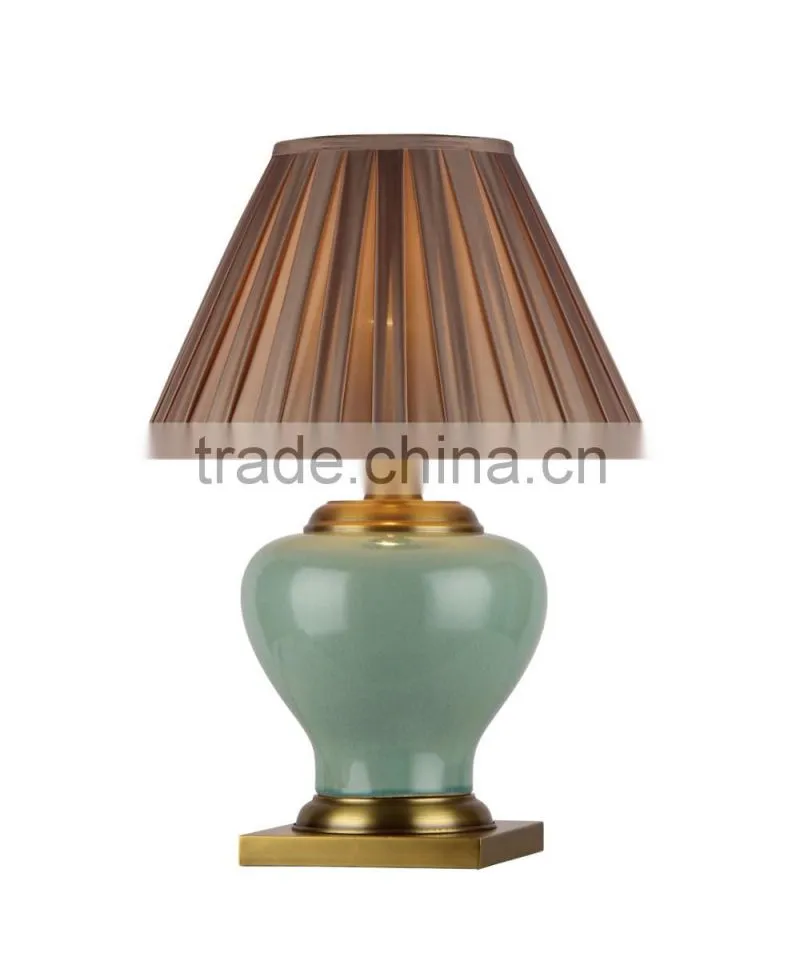 BISINI Antique Study Room Ceramic Desk Lamp
