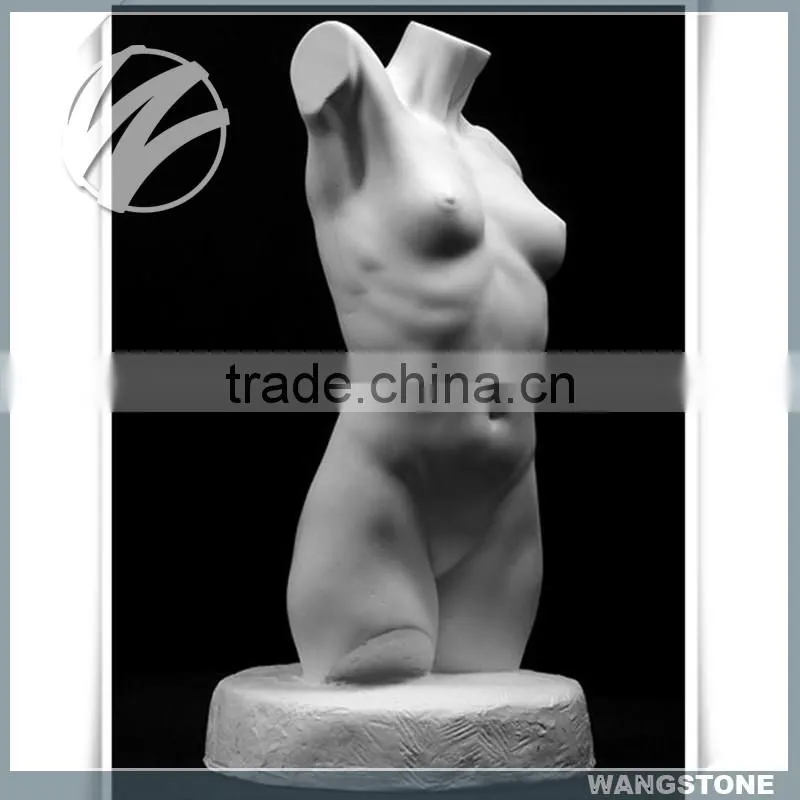 Apartment garden design natural stone modern sculptures