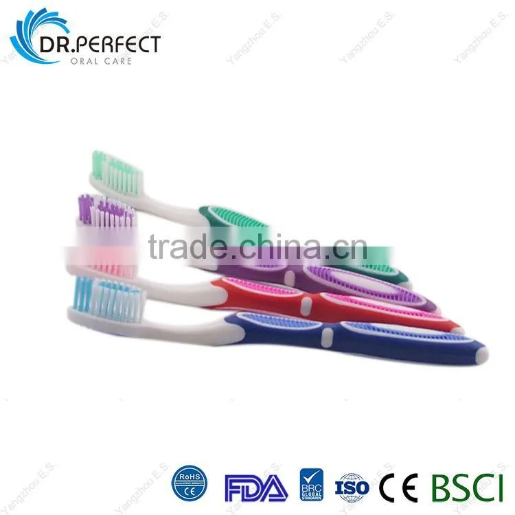 FDA Toothbrush For Adult Cleaning Teeth Nylon 610 Bristle