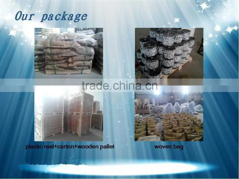 high quality high tensile heavy duty hot dip galvanized link chain
