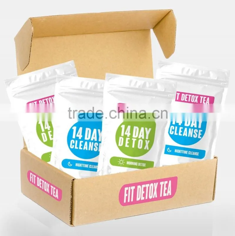 Private Label OEM 14 Day Detox Tea Reduce High Blood Pressure