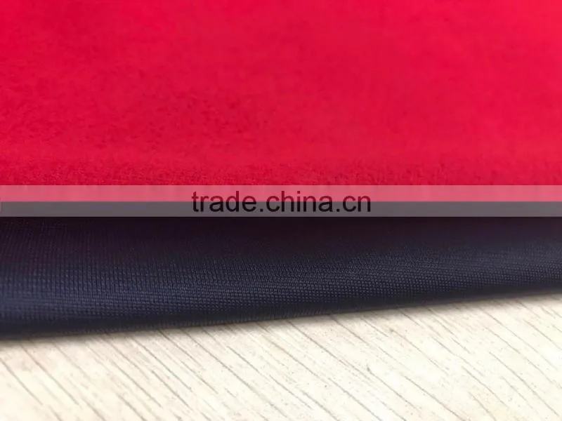 Wholesale 100% polyester clinquant velvet fabric for suit/clinquant velvet for garment