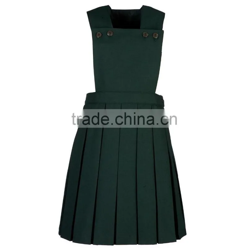 Girls school uniform pinafore, pinafore school uniform, cotton pinafore dress