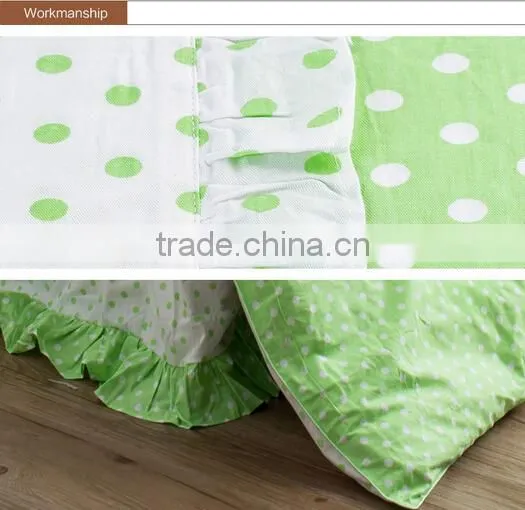 100% cotton spot printed bed linen set/duvet cover set