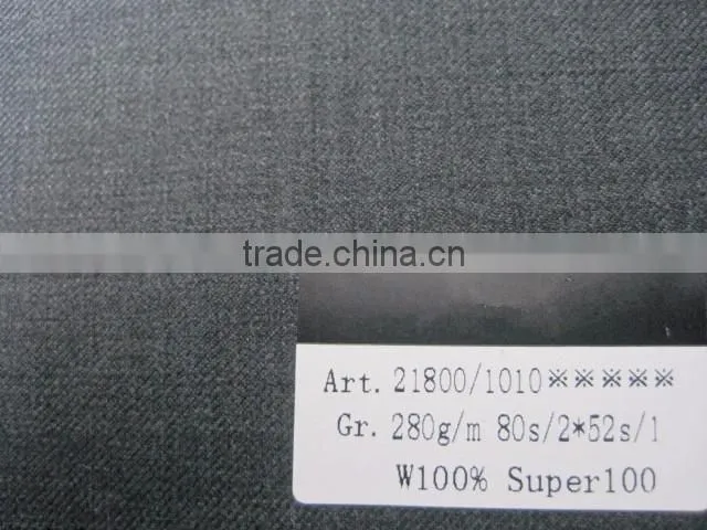 Garment use Elastane australian merino wool fabric