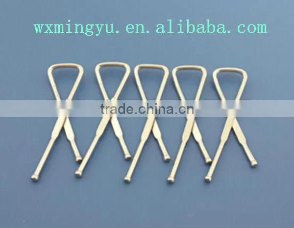 Plastic transparent shirt clip plastic toot43mm plastic clips