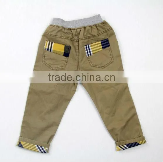 2013 popular fashion baby cotton track suit cheap jersey knit pants