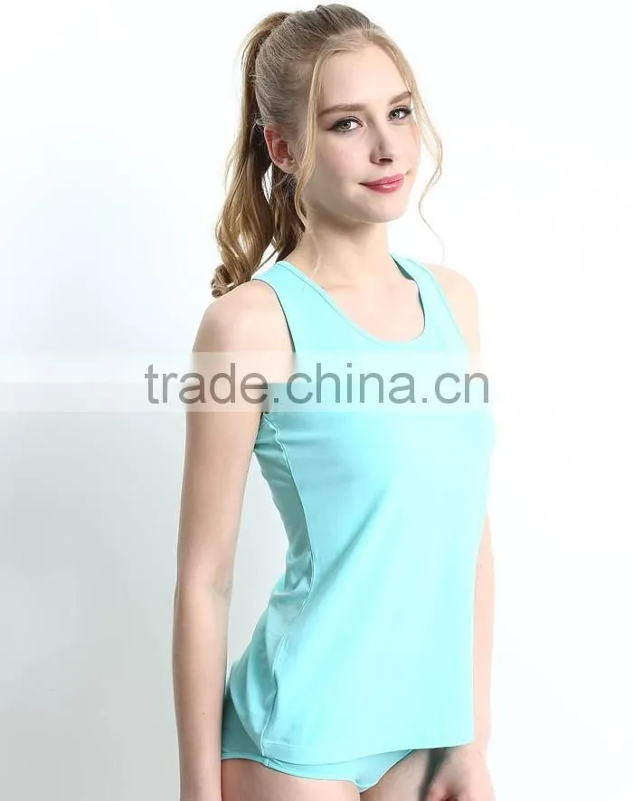 Wholesale plain blank tank tops for woman