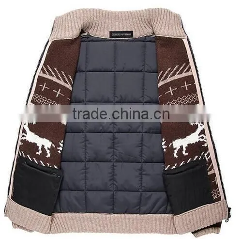 2015 Latest Open Chest Christmas Sweater for Man