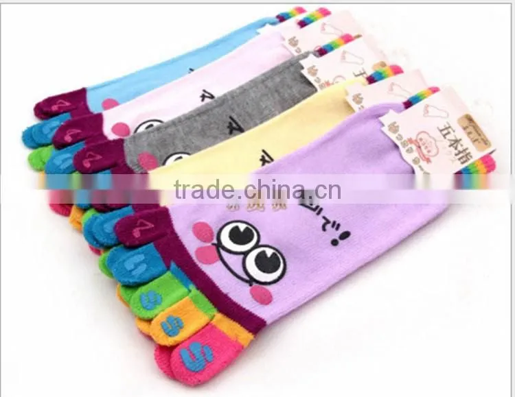 Half Toe Ankle Grip Dance Lovely Five toes Japanese Style Socks 5 Toes Socks Women