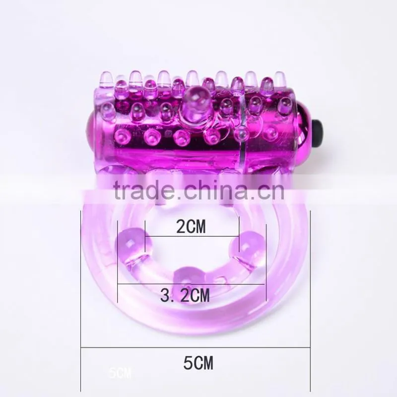 Sex Toy Men Penis Vibe Cock Delay Premature Ejavulation Lock