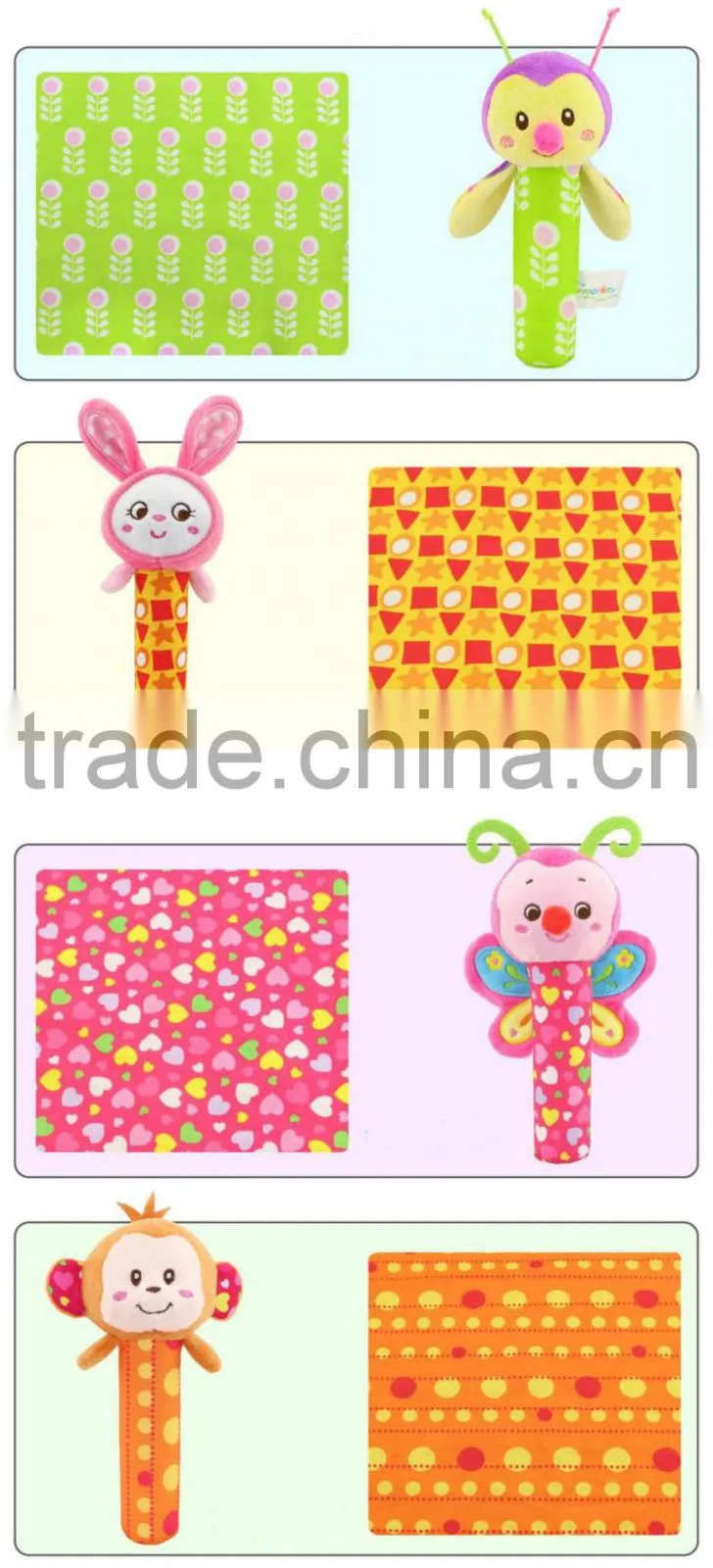 Funny squeaker bar baby toys