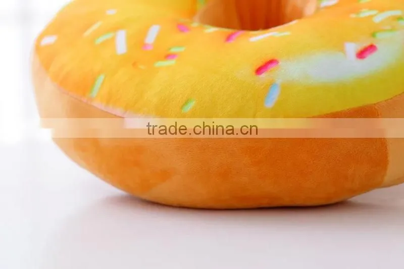 memory foam pillow cute donuts neck pillow cat cushion