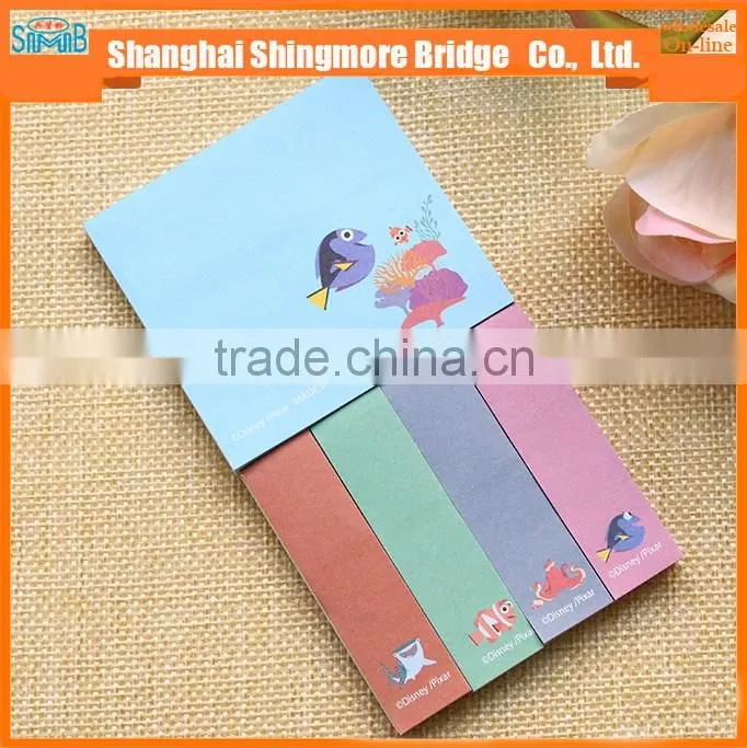 cheap sales colorful paper note pad for school