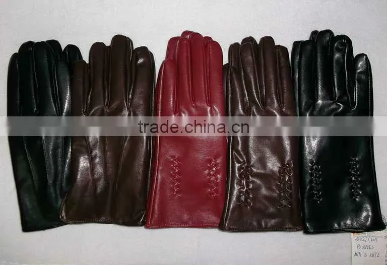 fashion leather gloves