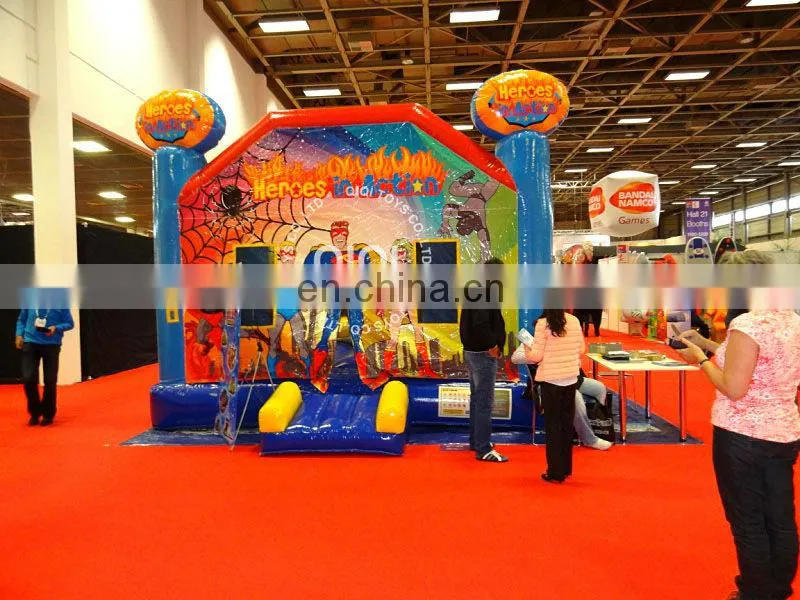 Used inflatable budge inflatable water slip N slide
