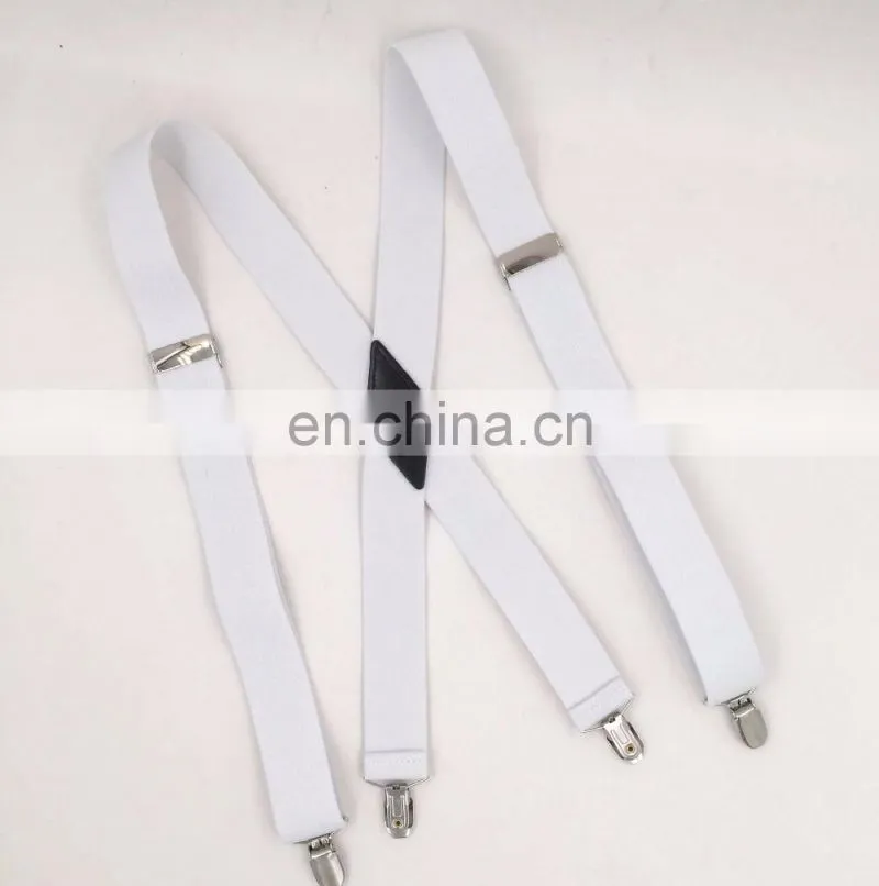 New fashion Yiwu Longkang brand 3.5cm X design suspenders