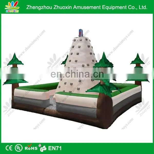 Sporting Playground Inflated Mountain Climbing Wall inflatable climbing tower