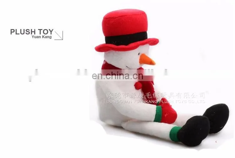 2016 New christmas gift cute snowman plush toys