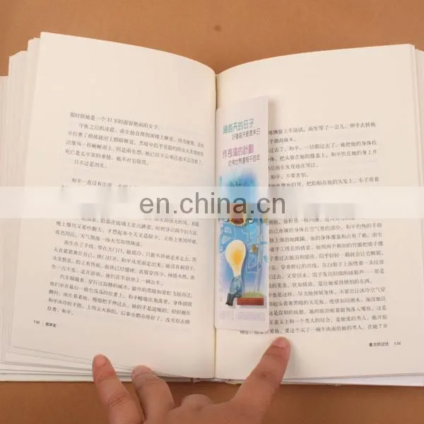 Specialized funny cartoon bookmark