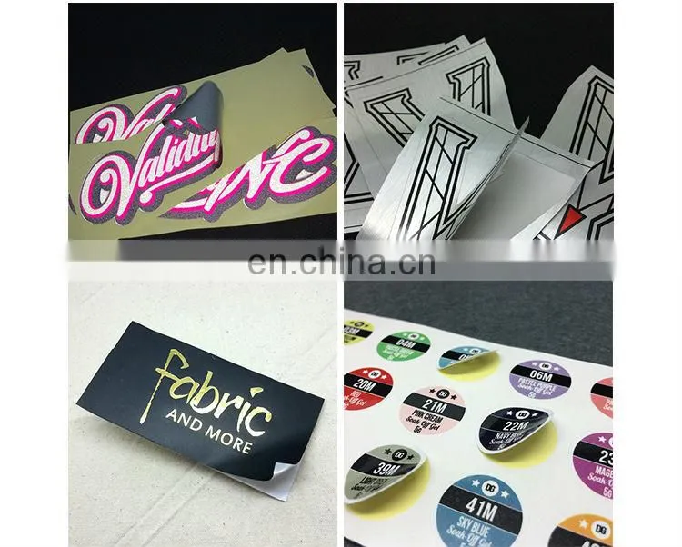 Custom 3d pvc label printing sticker