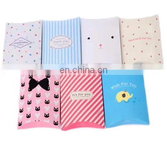 2015 fashion small foldable sweet paper packaging box
