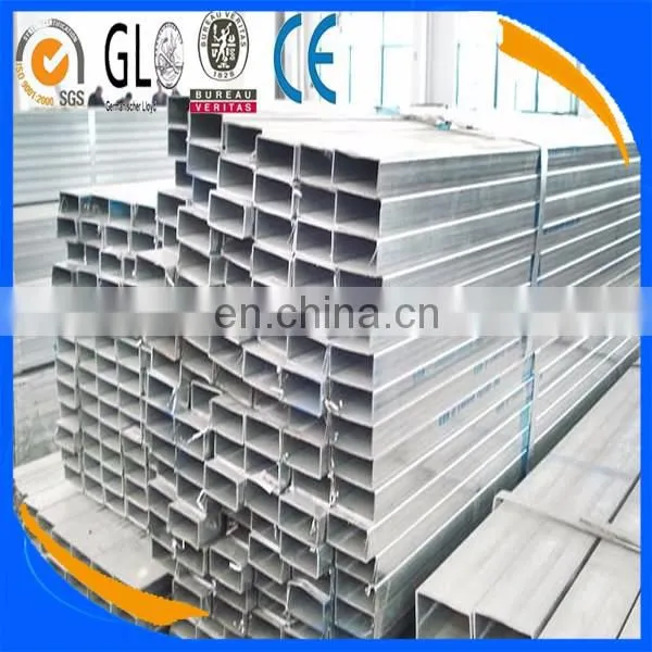s235jr galvanized rectangular steel tube