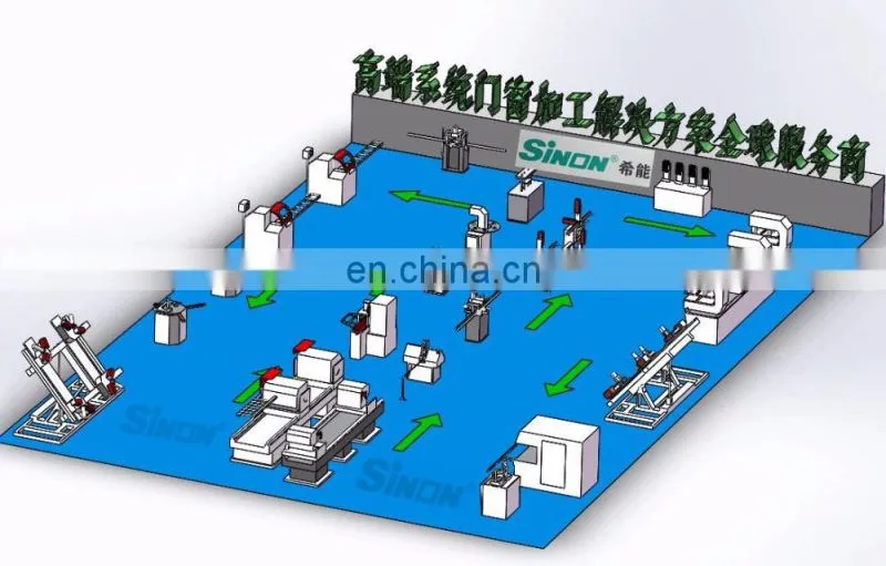Aluminium Window Profile Cutting Machine for End Milling