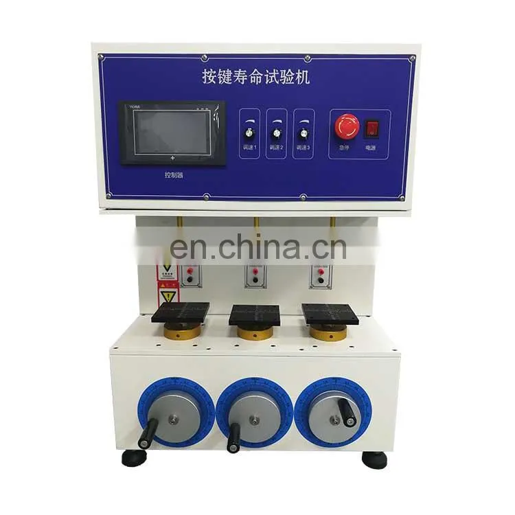 Auto button life testing machine, pressure measure equipment
