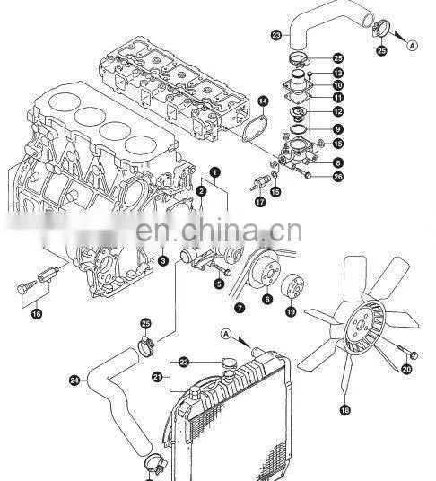 4TNE98 water pump