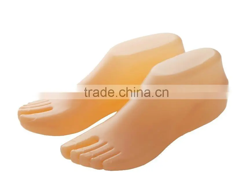Plastic Foot Mannequin Dispaly socks/shoes feet mannequin Model M0026-RJ1/2/3/4